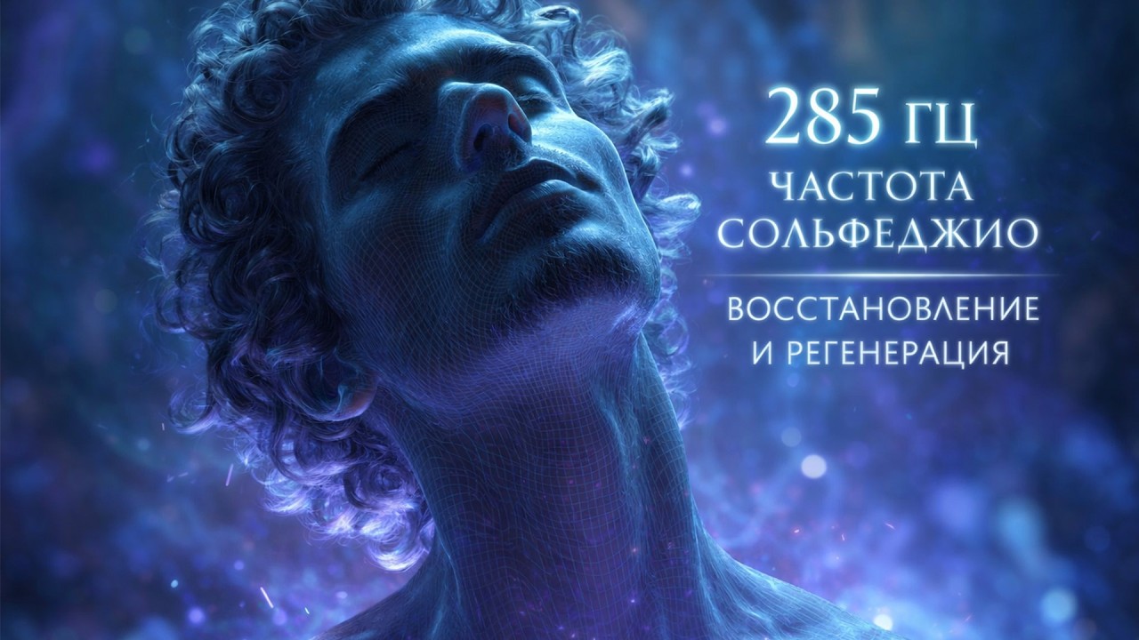 285 Гц Восстановление Организма и Регенерация Тканей | Частота Сольфеджио
