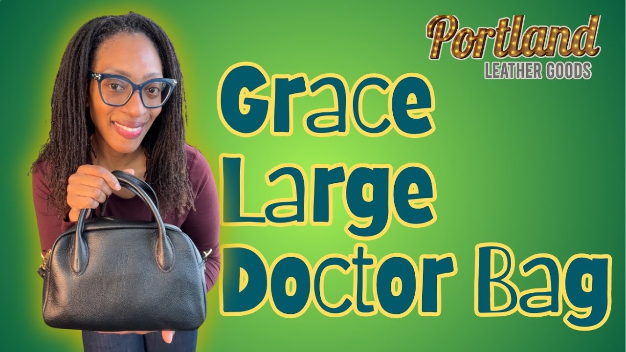 Распаковка элегантной сумки PLG Large Black Grace Doctor Bag ✨