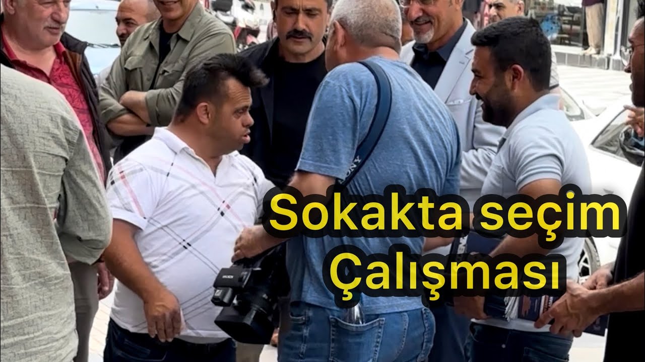 Vedo baba seçim anketi yapıyor.