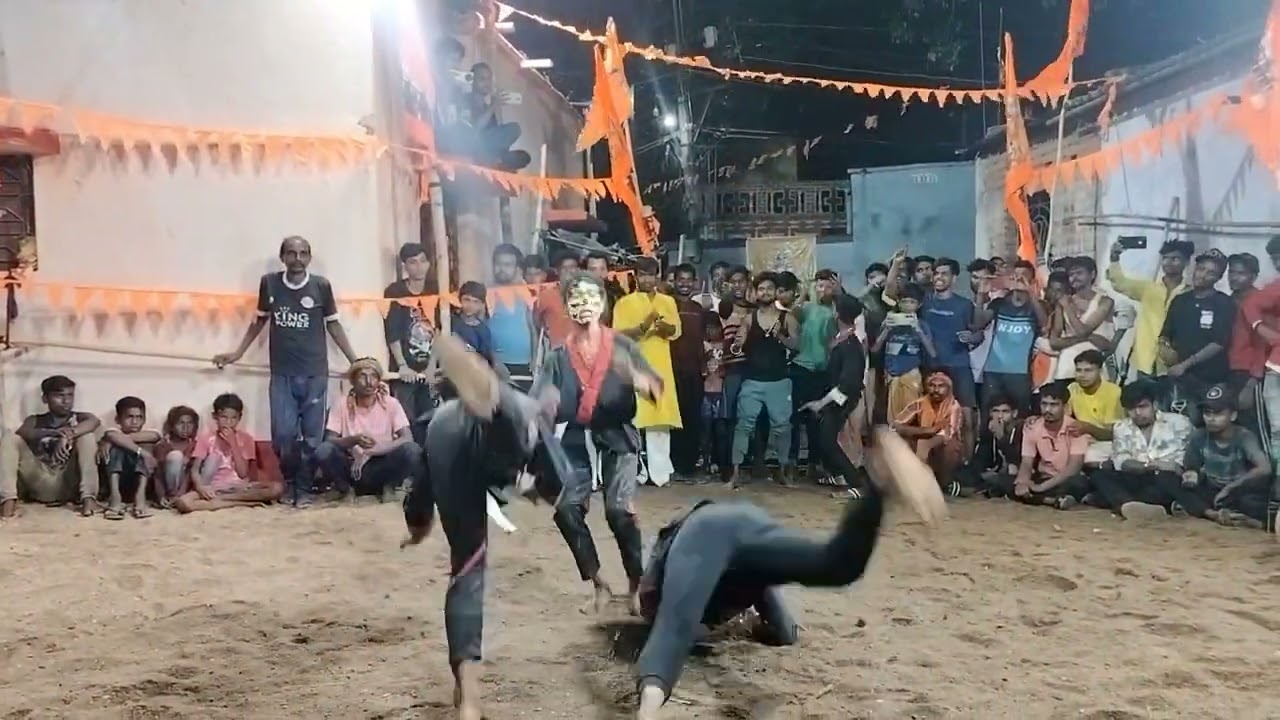 Dhibar Para Compilation Lathi khela jhalda