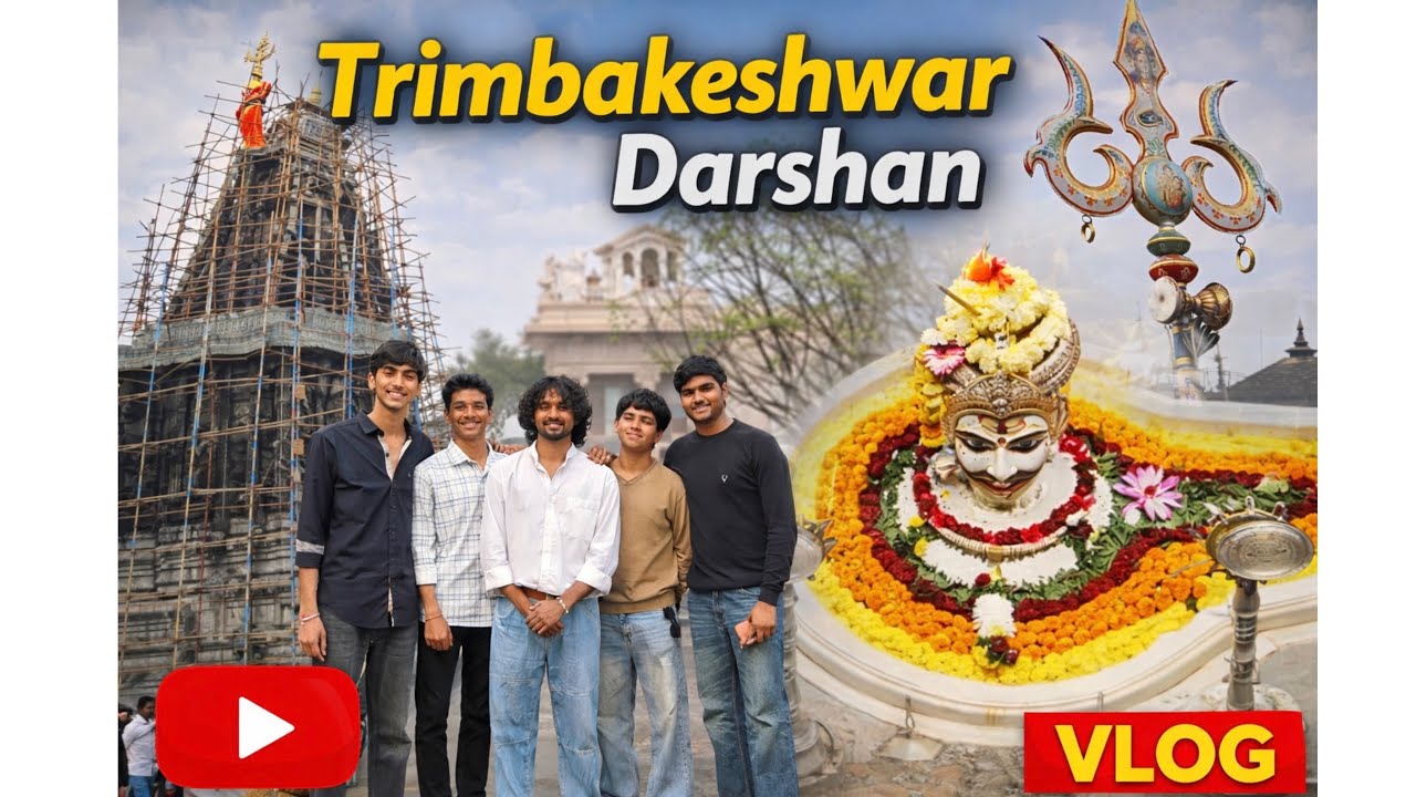trimbakeshwar darshan 🩷🙏 #explore #youtubeshorts #vlog #travel #creative #trimbakeshwar #cinematic 