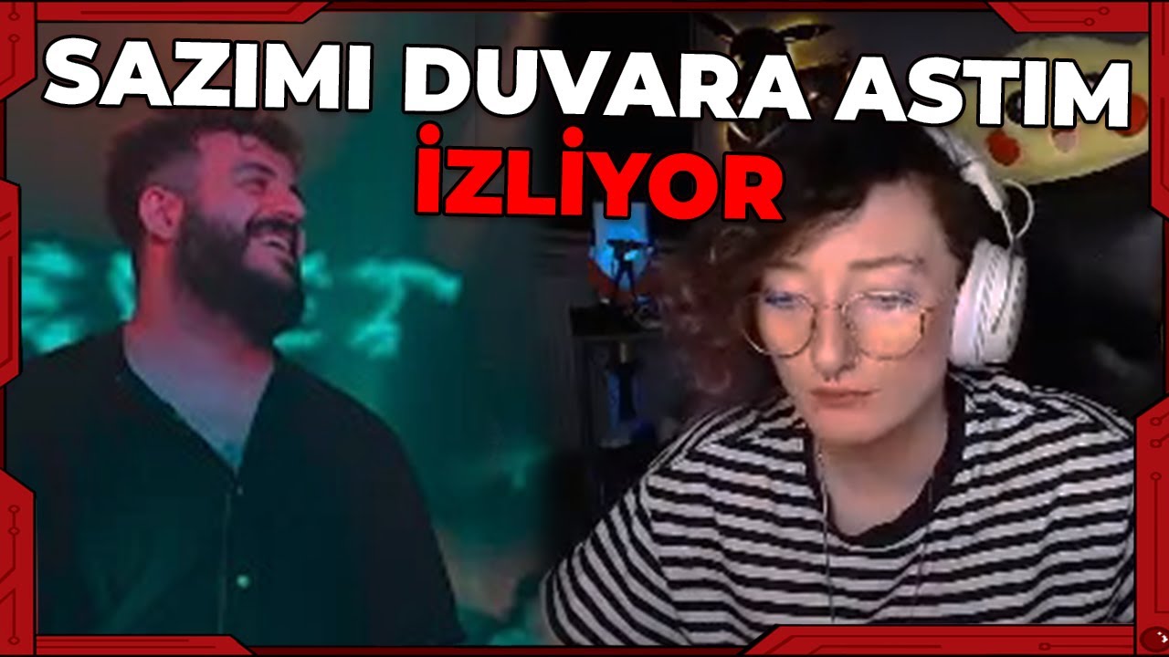 CEREN / Velet - Sazımı Duvara Astım İZLİYOR ve YORUMLUYOR