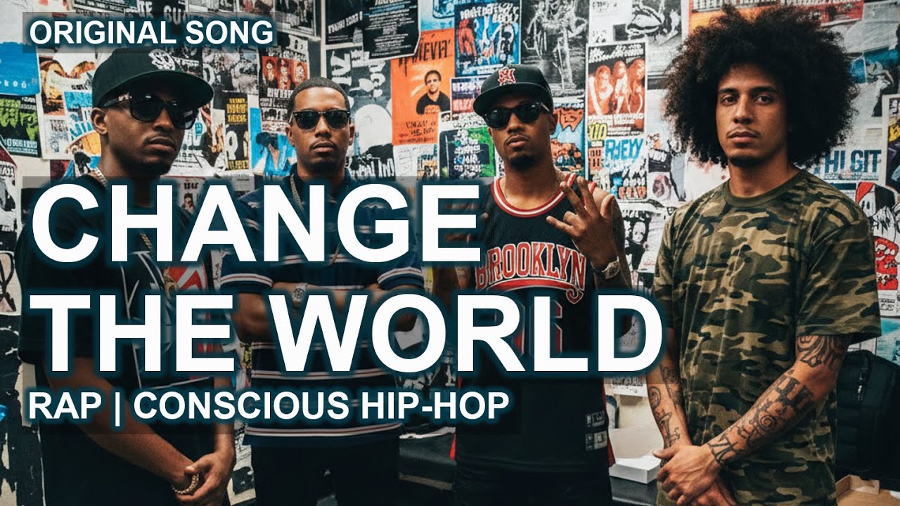 Change the World | Rap | Conscious hip-hop | Social Commentary Rap | Change the World (Lyrics)