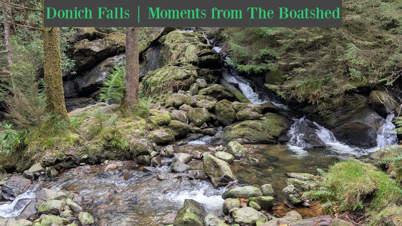 Donich Falls | Hidden Waterfall Walk Near The Boatshed Caf&eacute;, Loch Goil