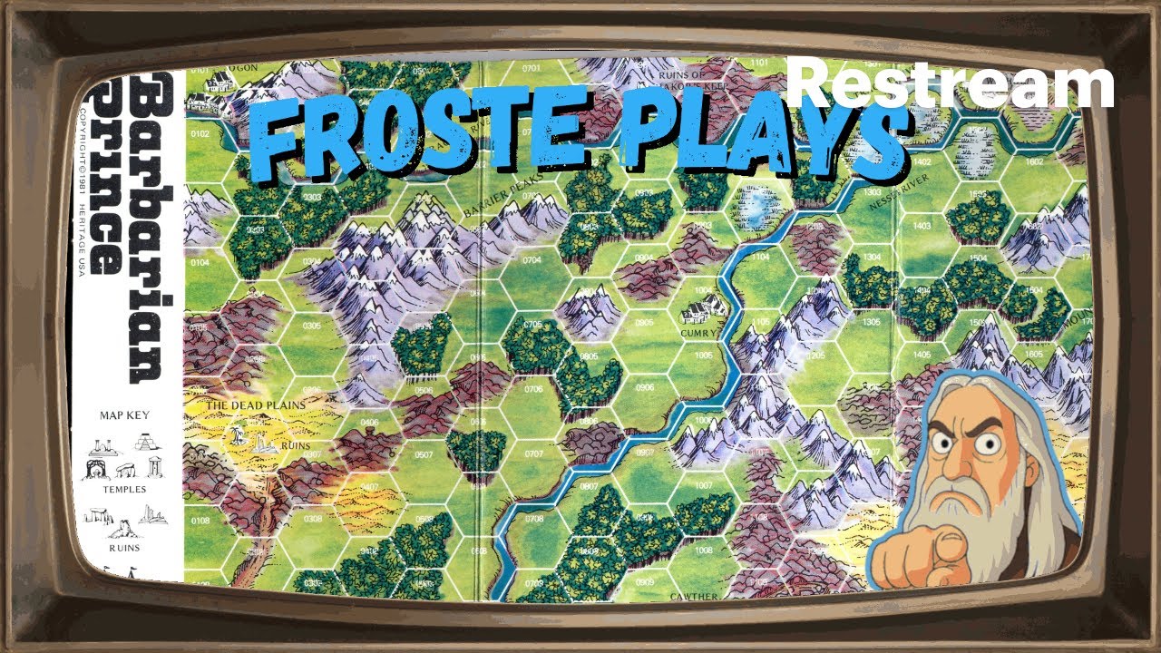 Old School - Barbarian Prince boardgame