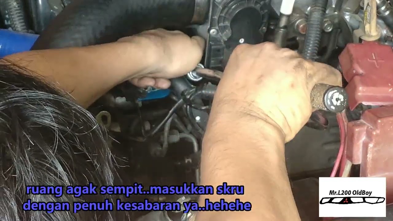DIY EGR Stopper Mitsubishi Triton 2.5 Installation