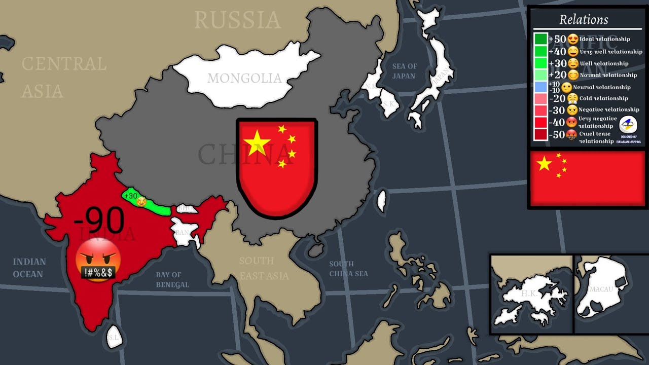 Relations between China & other countries of the world