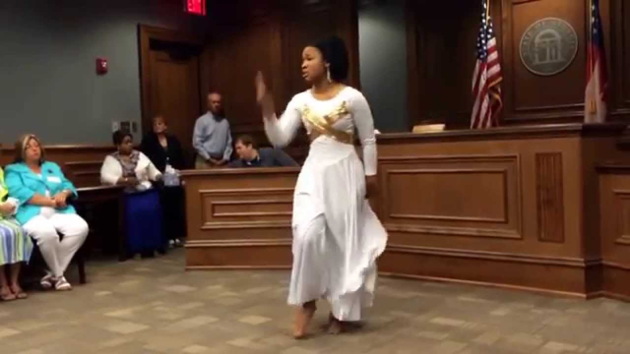 Portia's Praise dance to Take Me to the King by Tamela Mann