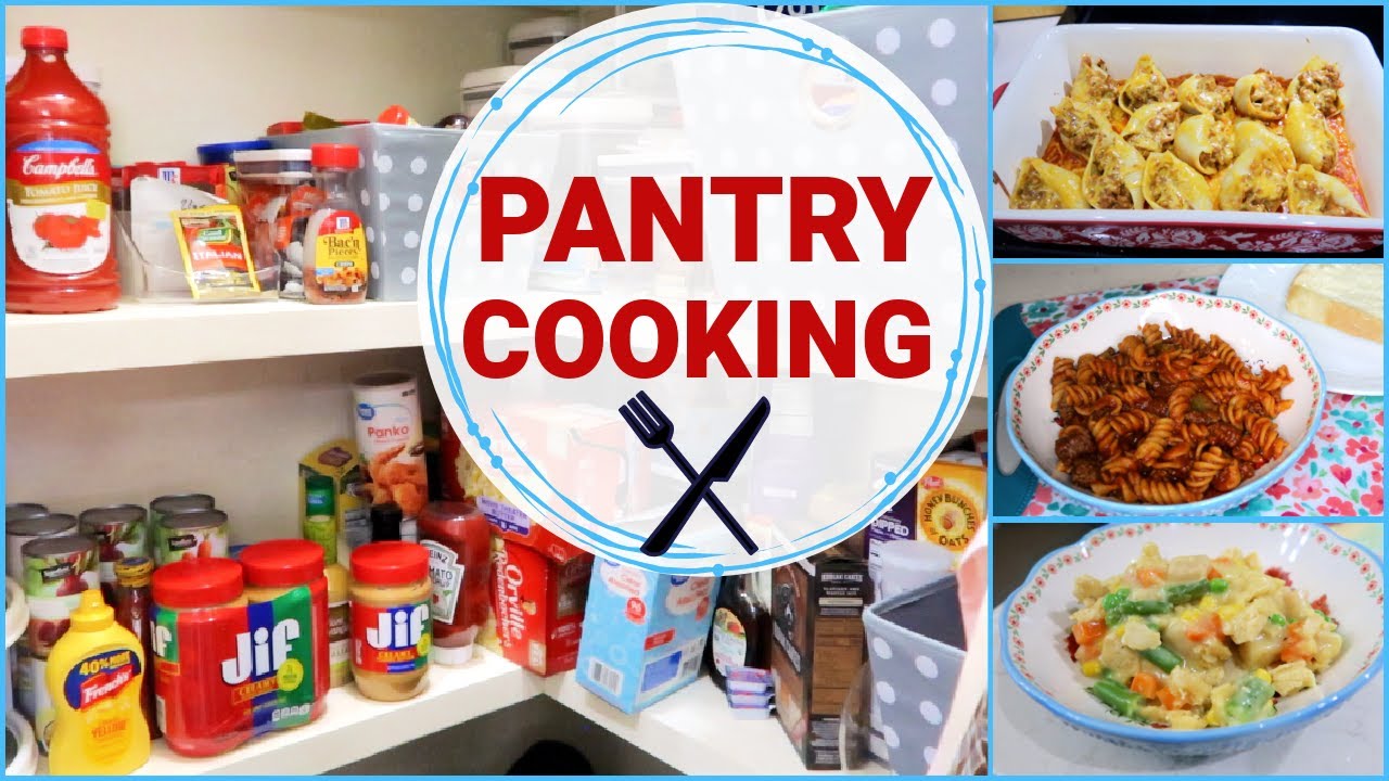 BUDGET PANTRY MEALS || PANTRY CHALLENGE || EASY BUDGET MEALS || PANTRY COOKING || PANTRY