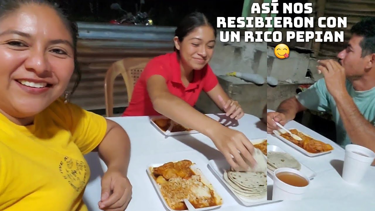 Con Un Rico Pepian Nos Rebieron Está Delicioso y Así Lo Disfrutamos😋😉Pollo En Pepian🥗 