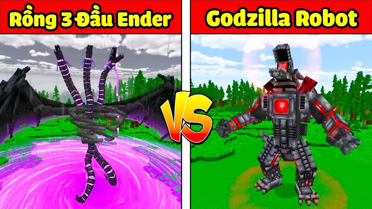 JAYGRAY CHẾ TẠO THÀNH CÔNG GODZILLA NGƯỜI MÁY ĐÁ ĐỎ TRONG MINECRAFT☢️🤖🔋MECHA GODZILLA RED STONE MCPE