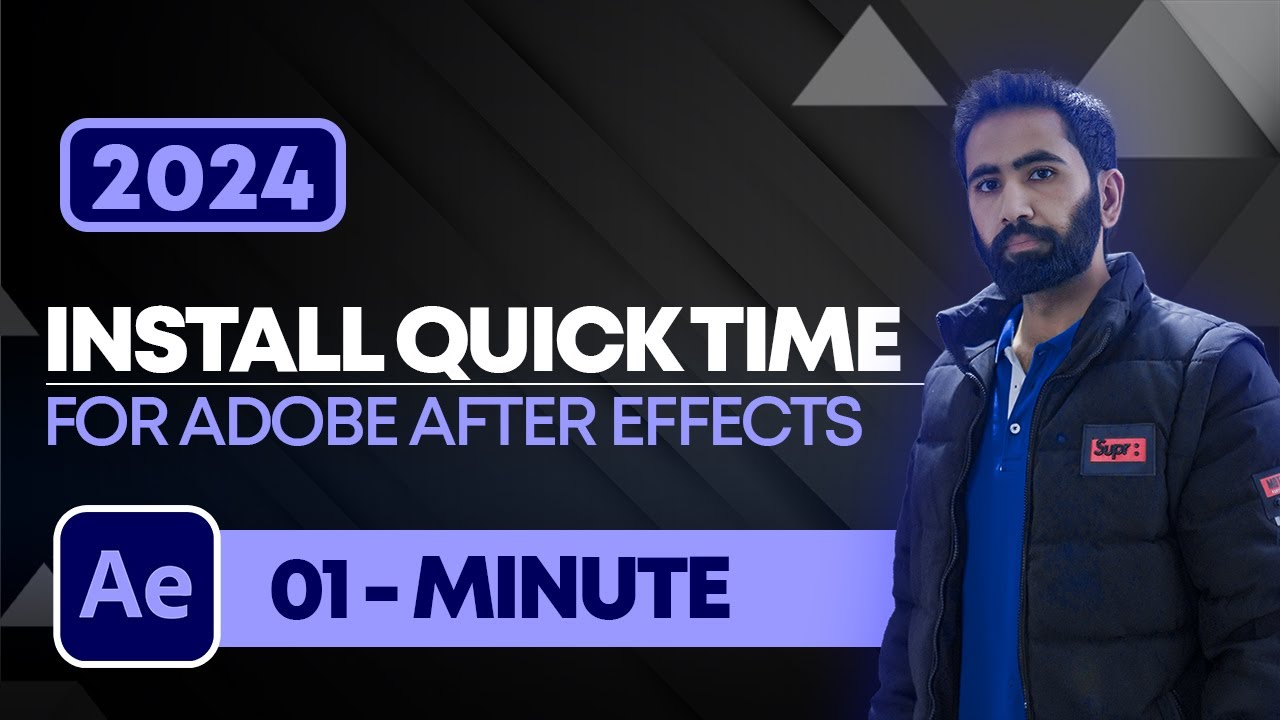 How To Install Quick Time For After Effects 2024 | Download & Install Quick Time In After Effects
