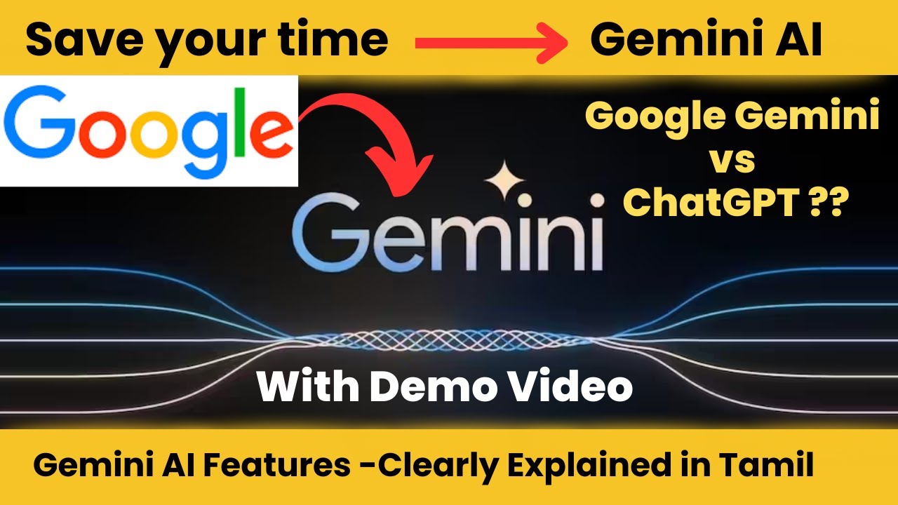 What is Google Gemini AI? | How to use Gemini AI? | in Tamil #gemini #google #hopeai #ai #chatgpt