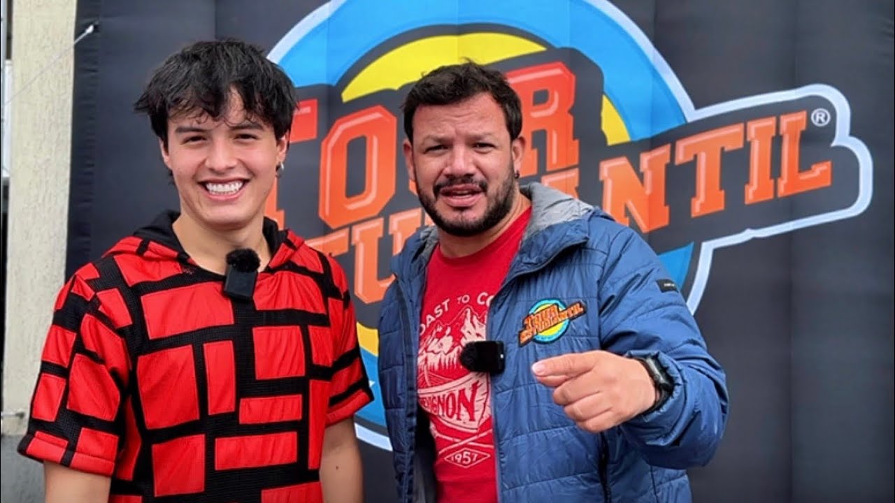 Juanse Laverde en el Tour Estudiantil 🔥 ¿Qué piensa de los que solo critican? 😳 