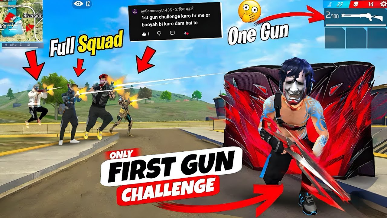 First Gun Challenge Accepted ✅ Complete???