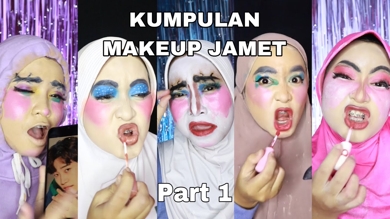 Kumpulan makeup lipsyinc jamet part #1