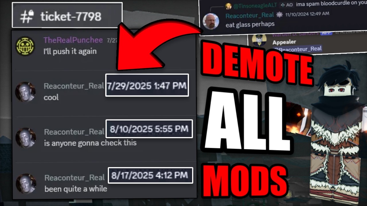 Deepwokens Moderators Are USELESS...