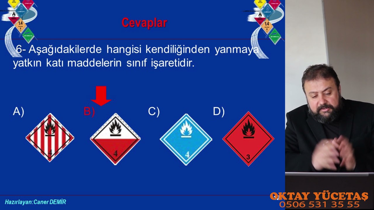 SRC 5 Eğitim Ders 19 Tehlikeli madde taşımacılığı eğitim