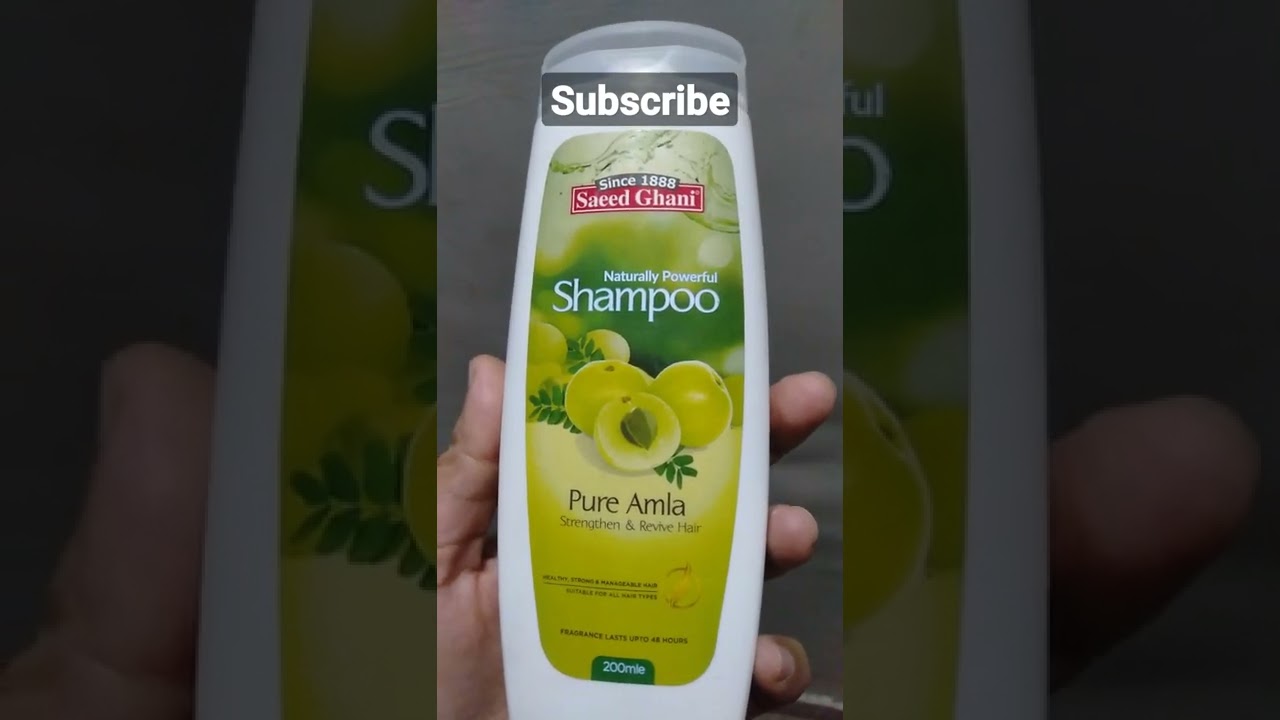 Pure Amla Shampoo best Herbal shampoo for shiny strong hairs 