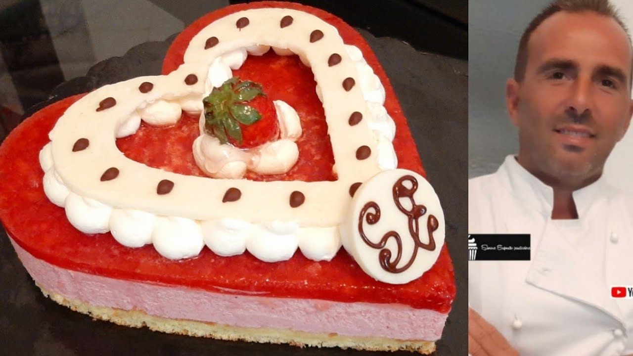 Mousse alle fragole con gelèe alle fragole corso di pasticceria