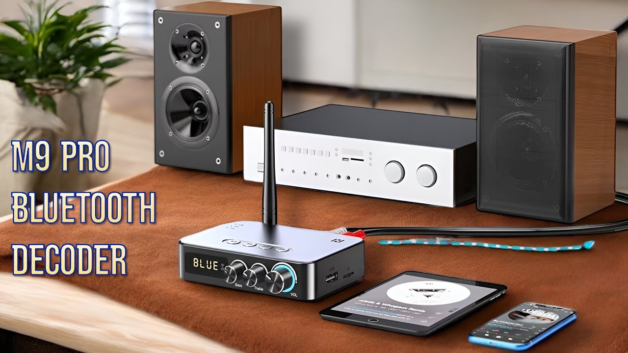 Upgrade Your Old Amp to Bluetooth Powerhouse - (DSP Built-in) M9 Pro DSP Bluetooth Receiver Review