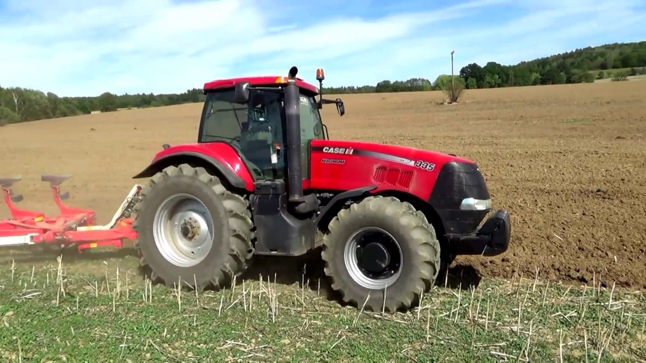 MAGNUM 335  +  Pöttinger Servo Plus  8 R