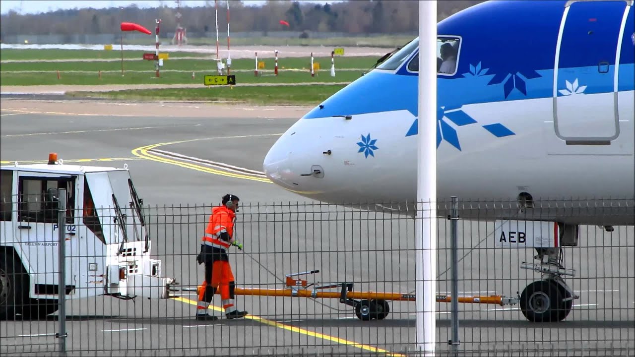 Estonian Air fleets spotting in Lennart Meri Tallinn Airport