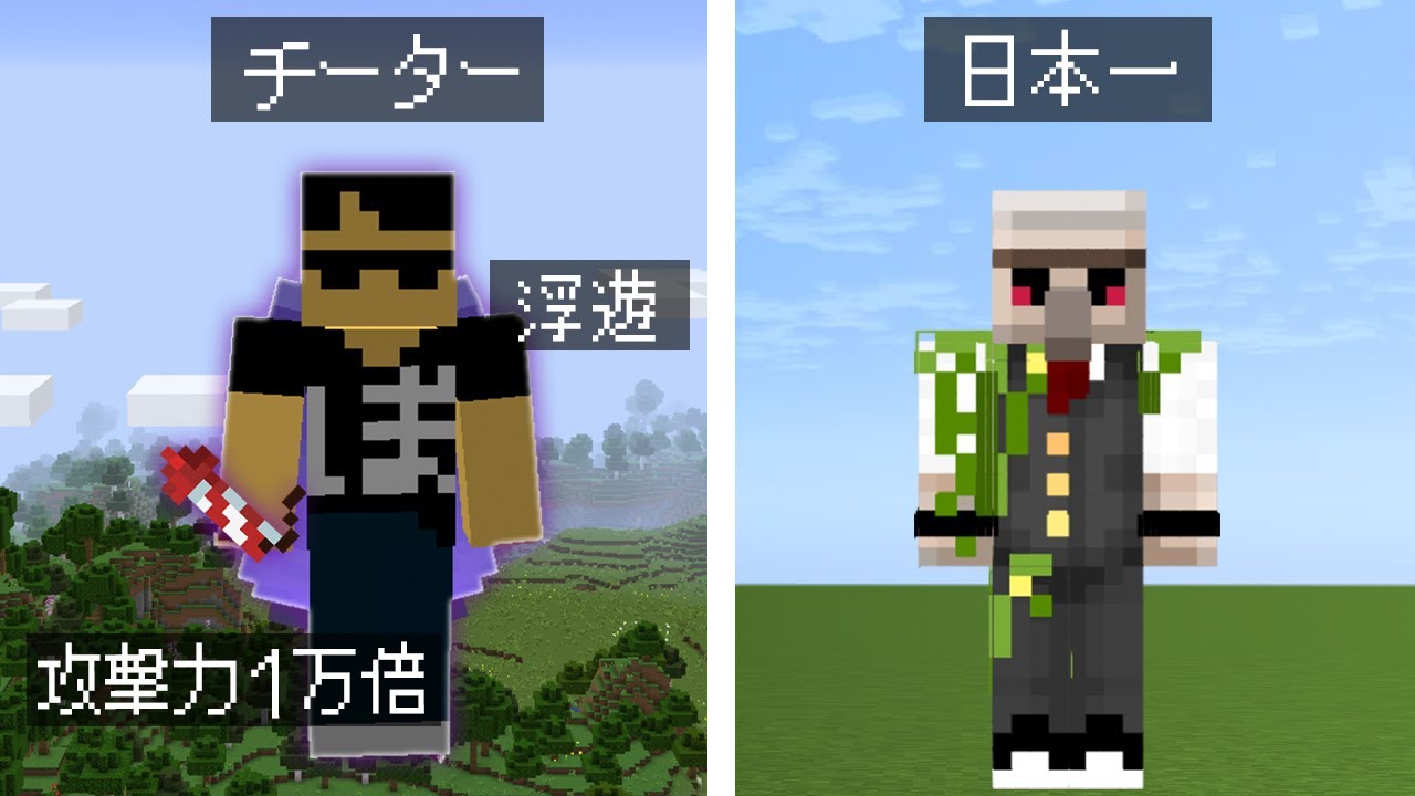 空も飛べる攻撃力１万倍チーターならさすがにエンドラRTA日本一にも勝てる説【マイクラ】