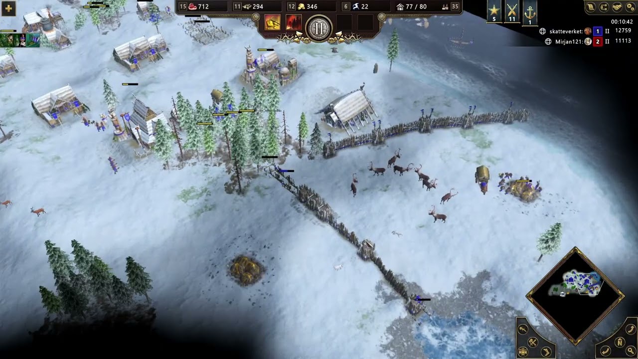 Age of Mythology: Retold Thor vs Zeus