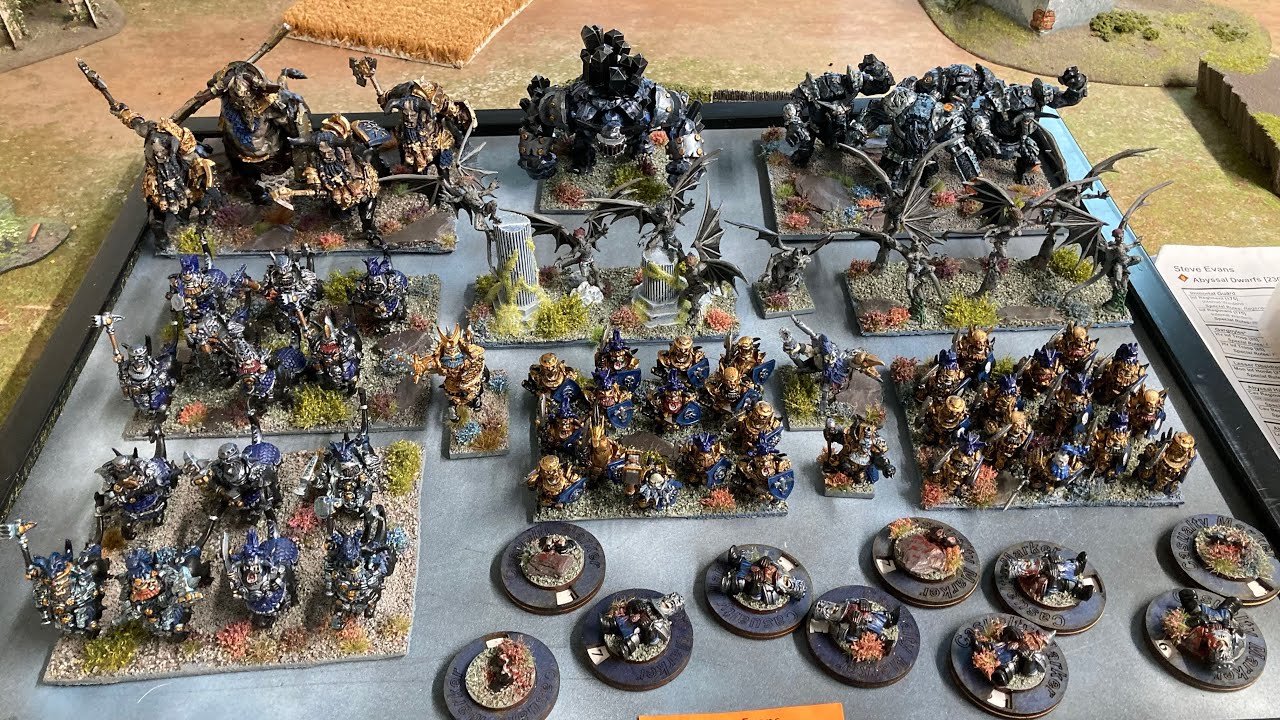 Light the Beacons, Kings of War Tournament Report.