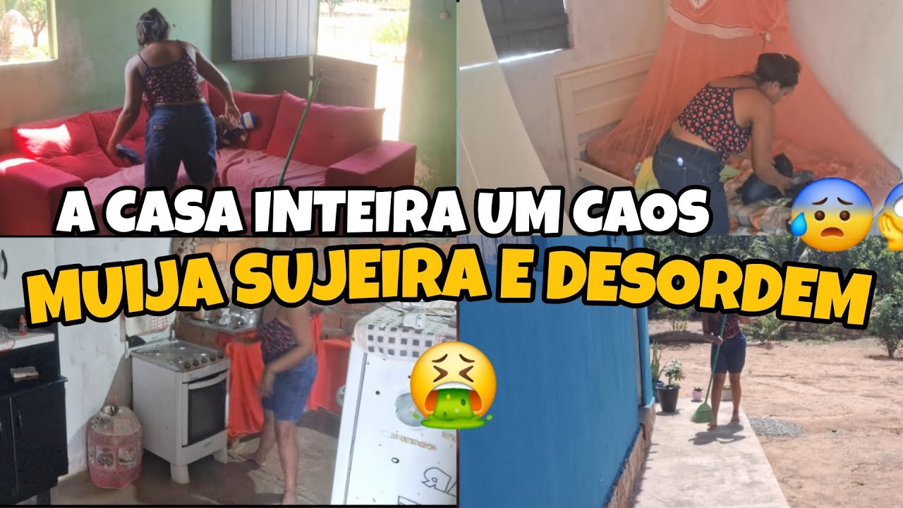CANSEI!! 3 DIAS E JÁ FICOU NESSE ESTADO 😰MINI FAXINA NA CASA 