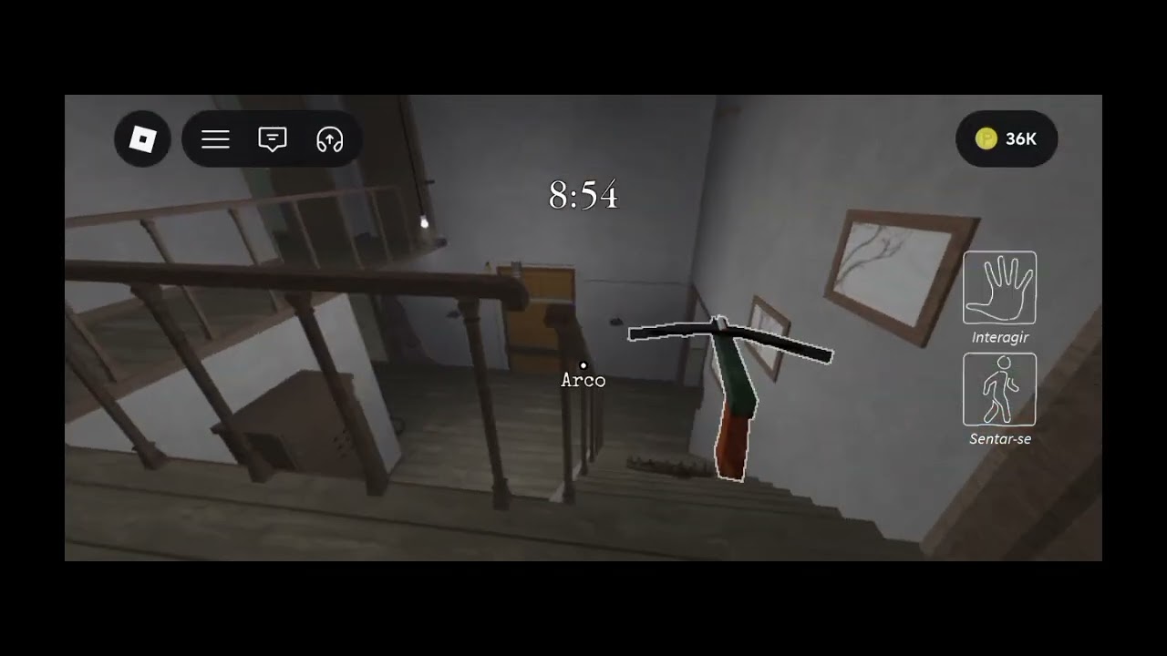 Jogando Granny no roblox parte 22