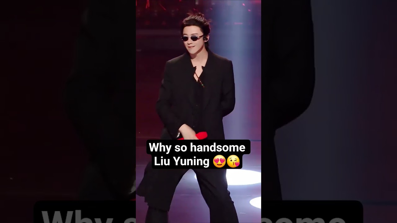 Why so handsome Liu Yuning