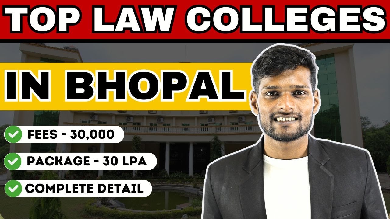 TOP LAW COLLEGES IN BHOPAL | COURSES | FEES | PLACEMENT | PROS AND CONS | COMPLETE REVIEW 👍✅