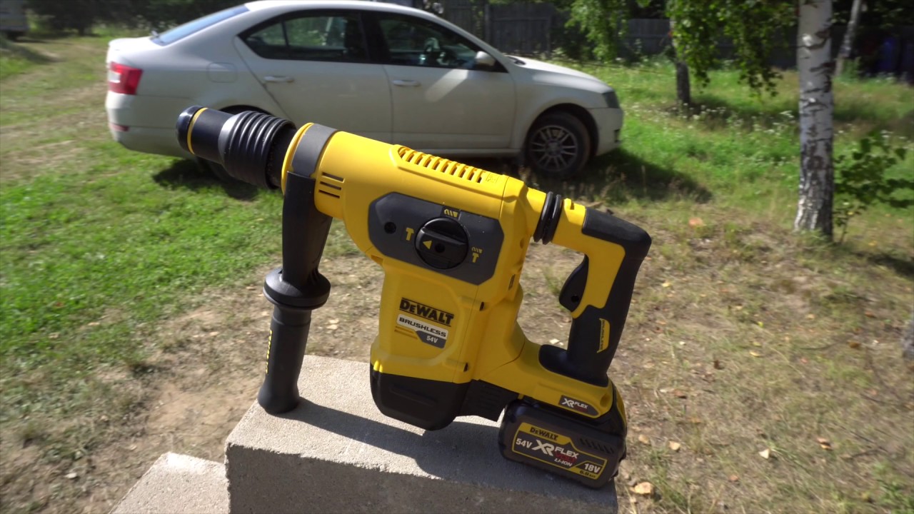 Аккумуляторные перфораторы DeWalt DCH-333  и DCH-481. Краткий обзор.