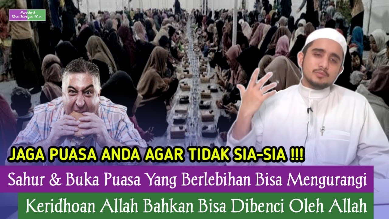 CARA MENJAGA PUASA DARI KEHARAMAN ‼️- KAJIAN HABIB HANIF