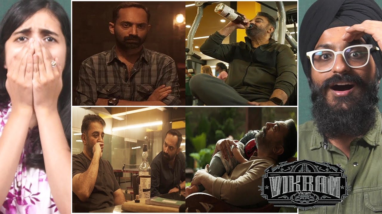 Muskan Watches Vikram Fahadh Faasil Investigation Scene | Kamal Haasan