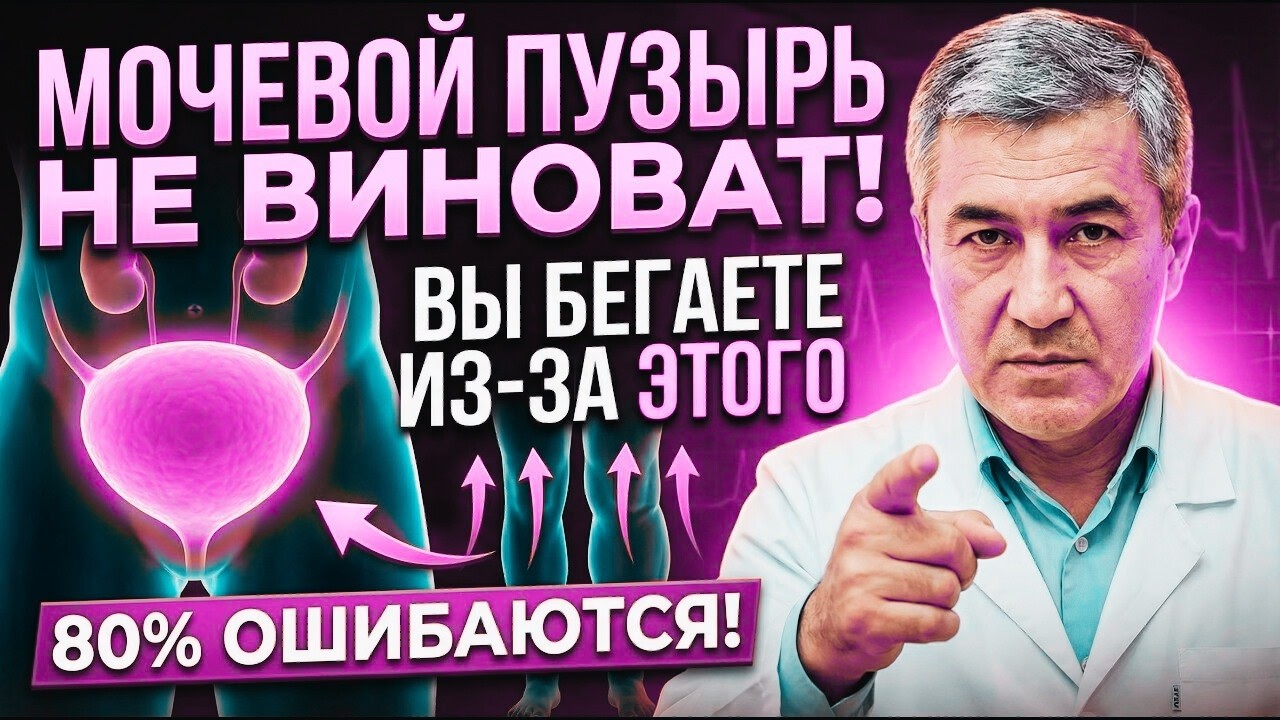 ХВАТИТ БЕГАТЬ В ТУАЛЕТ НОЧЬЮ! Сделайте это перед сном — и мочевой пузырь успокоится | ЛАЙФХАК