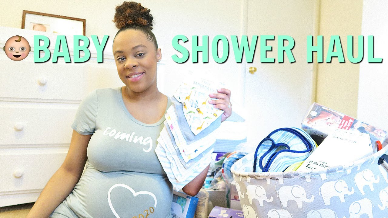 VIRTUAL BABY SHOWER HAUL FOR BABY BOY | AMAZON & TARGET!