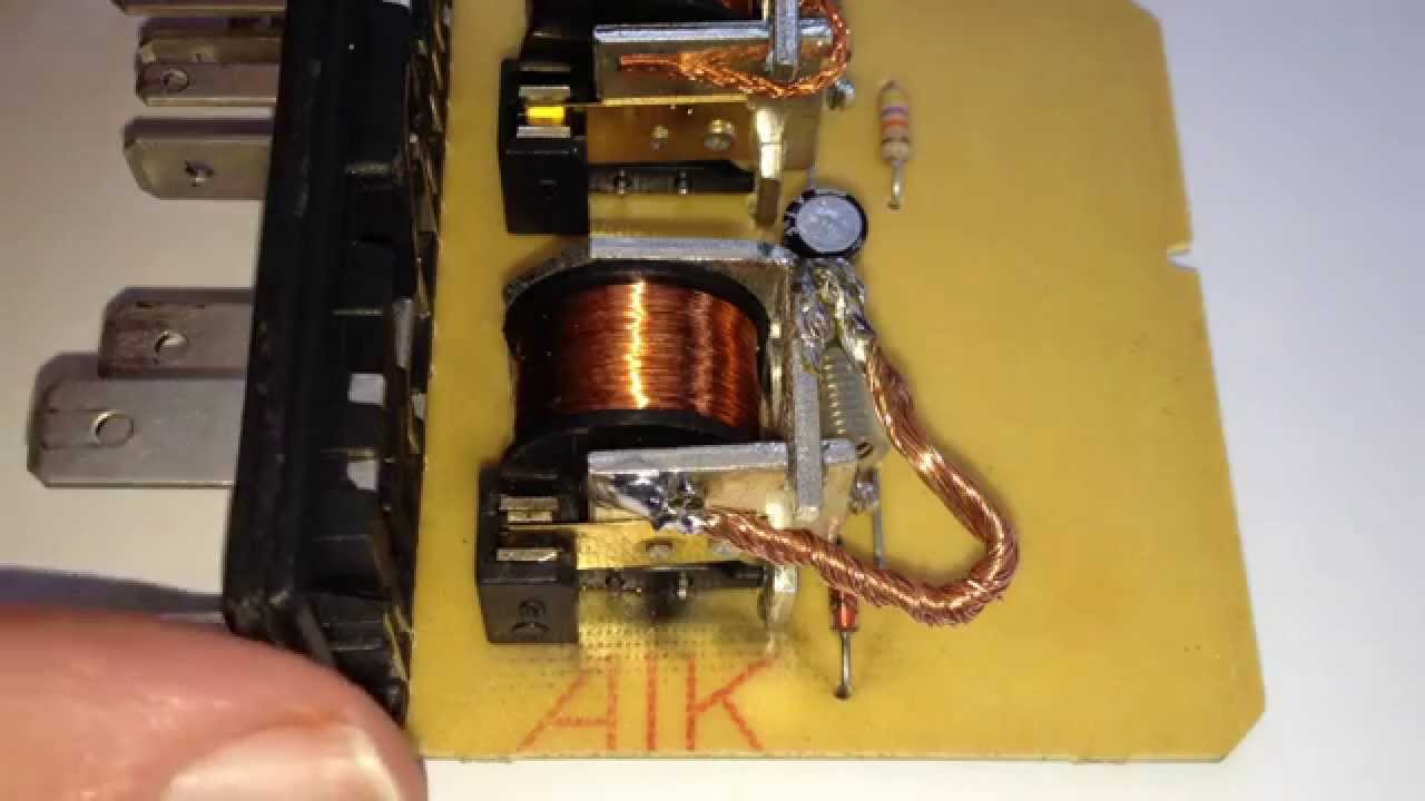 VW Golf Mk4 Wipermotor Relay Troubleshooting