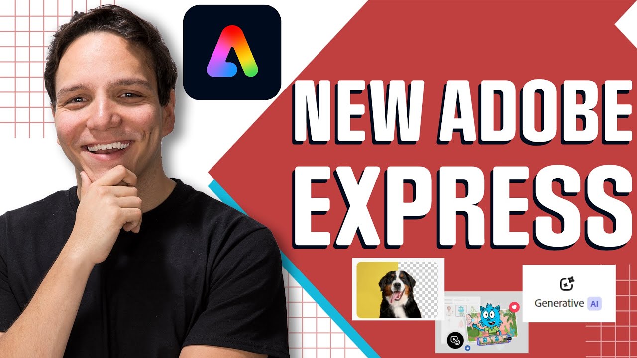 Почему Adobe Express ОБЯЗАТЕЛЬНО нужен ютуберам! | Учебное пособие по Adobe Express