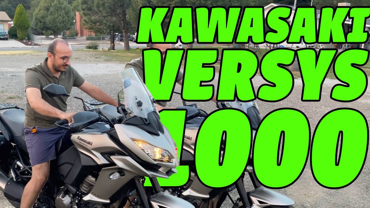 Green Card ile Gelip İlk Motorunu Aldı - Kawasaki Versys 1000