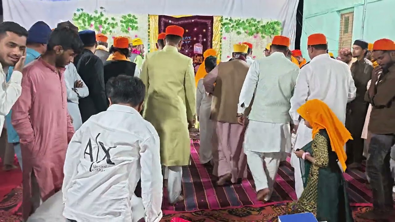 Aaj abid piya ka sandal hai ,mehfil e sama hazrath mashaiq Meer Abid Ali shah bandanawazi Rh aley.❤️