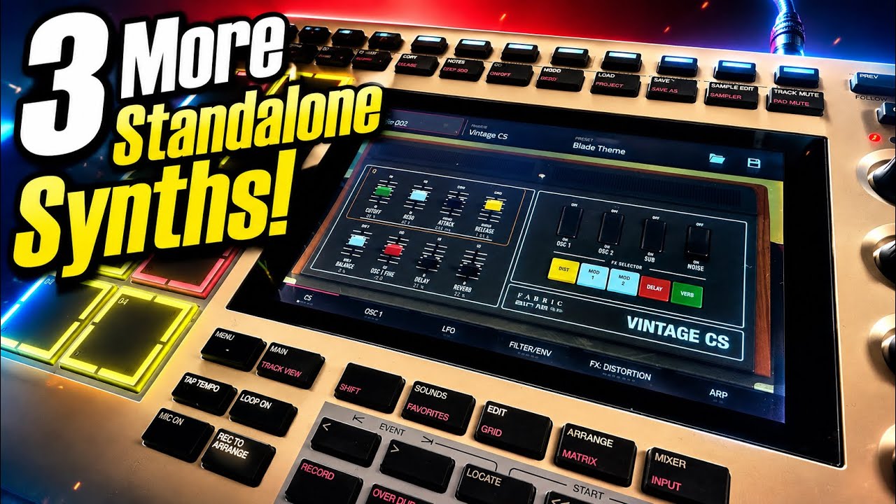 Еще 3 автономных синтезатора для MPC уже здесь! Fabric Vintage Synths Vol. II &mdash; лучше, чем Vol. I?