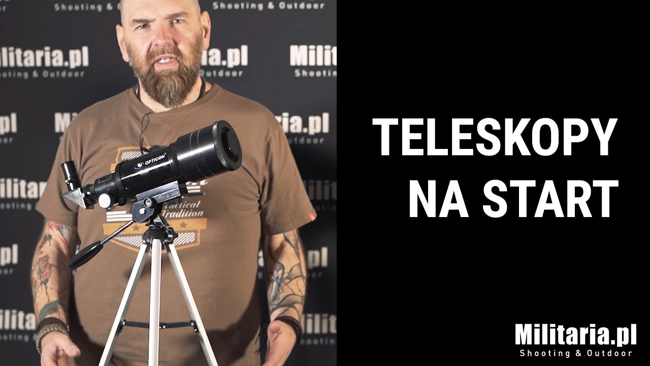 Teleskopy dla początkujących astronom&oacute;w | Sklep Militaria.pl