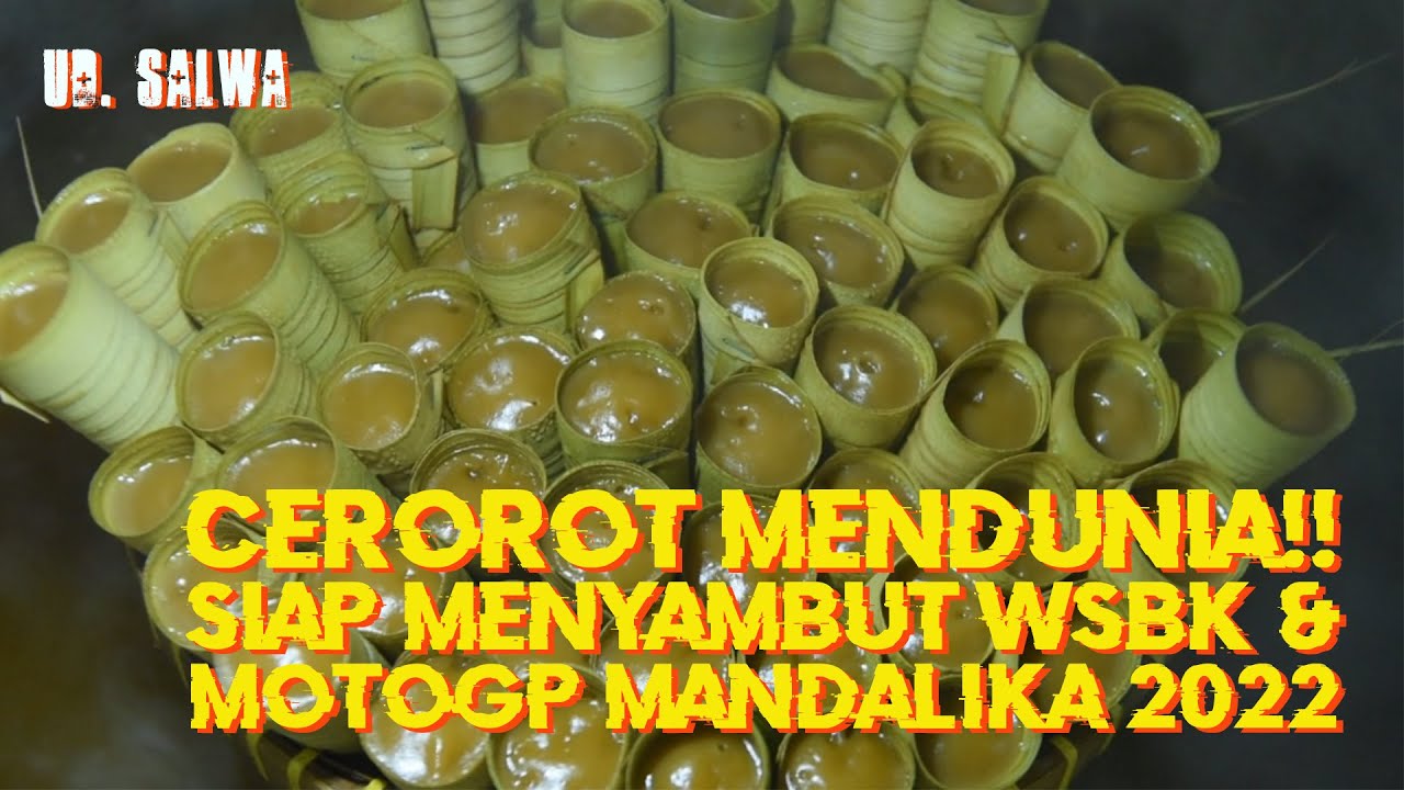 Proses Pembuatan Jajan Tradisional Lombok Cerorot & Tombek, serta Tutorial Cara Makannya