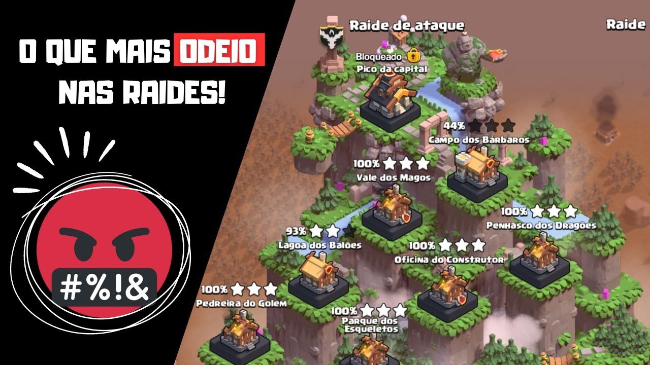 O que mais odeio nas raides! E como fechar a Oficina do Construtor e Pedreira do Golem em 2 ataques!