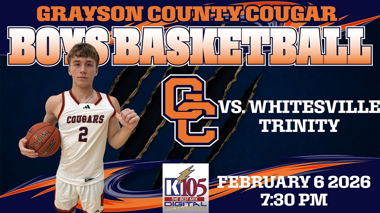 Grayson County Cougar Basketball vs. Whitesville Trinity