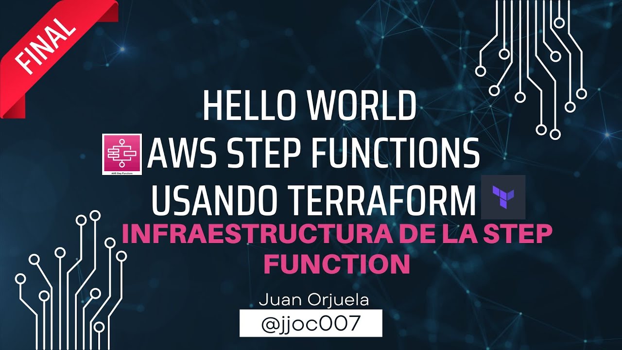 #helloworld   - #aws  infraestructura de Step Functions Demo con Terraform