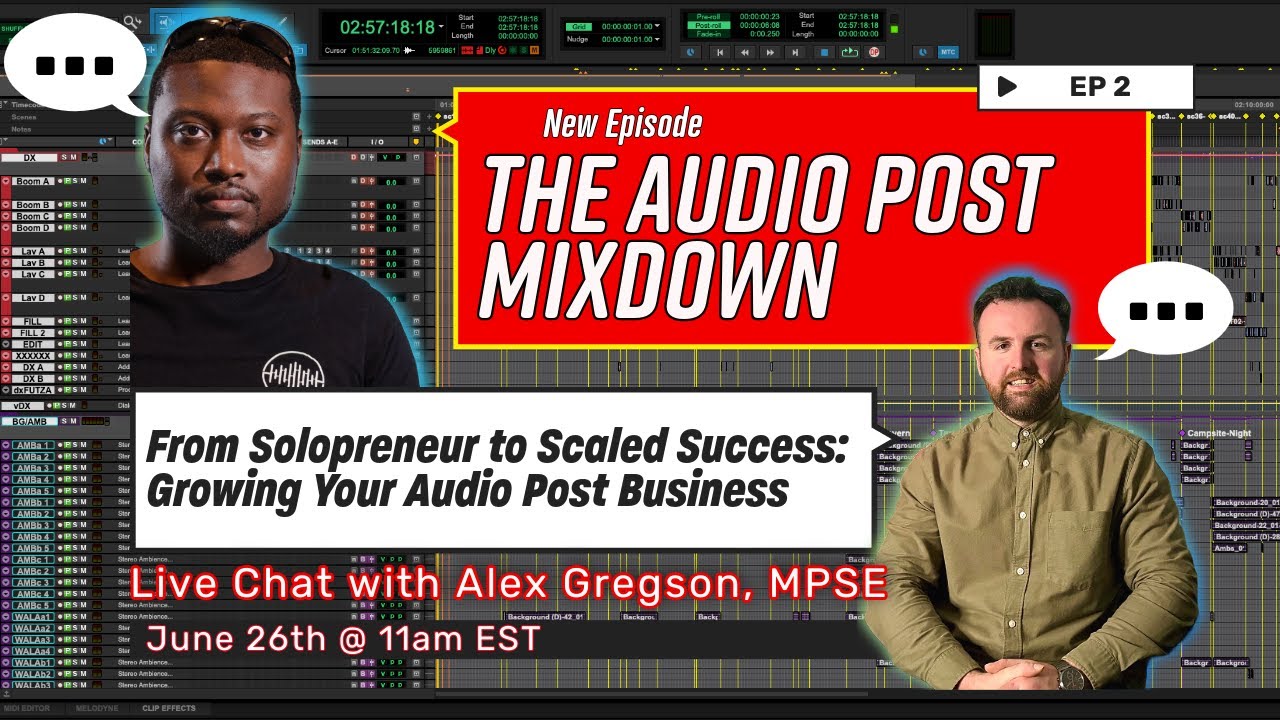 Building Up A Audio Post Facility From The Ground Up | Audio Post Mixdown